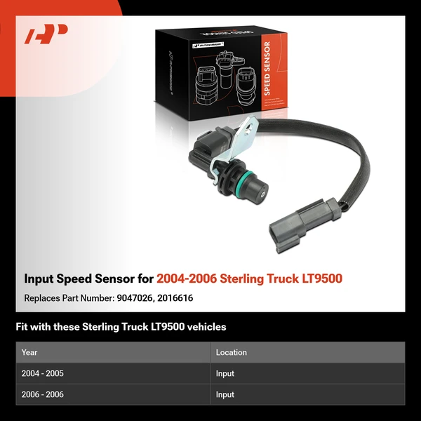 Input Speed Sensor for 2004-2006 Sterling Truck LT9500