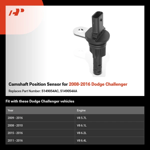 Camshaft Position Sensor for 2008-2016 Dodge Challenger