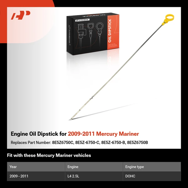 Engine Oil Dipstick for 2009-2011 Mercury Mariner