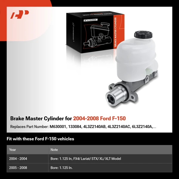 Brake Master Cylinder for 2004-2008 Ford F-150