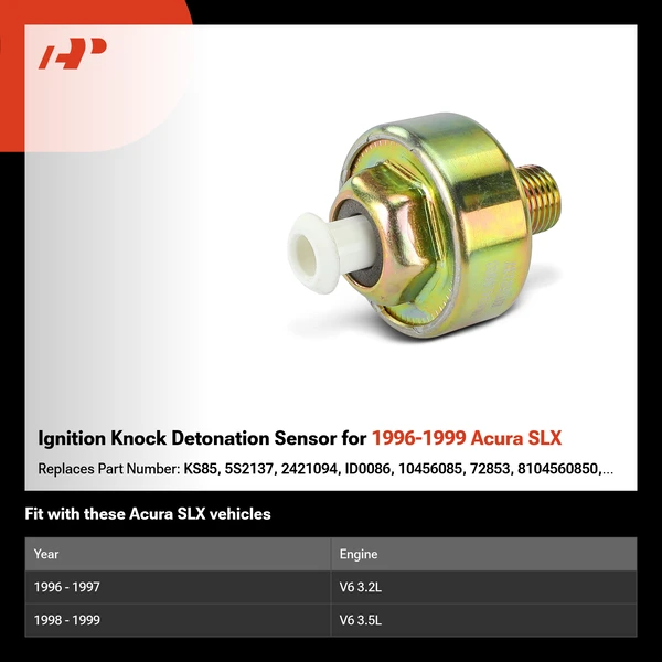 Ignition Knock Detonation Sensor for 1996-1999 Acura SLX