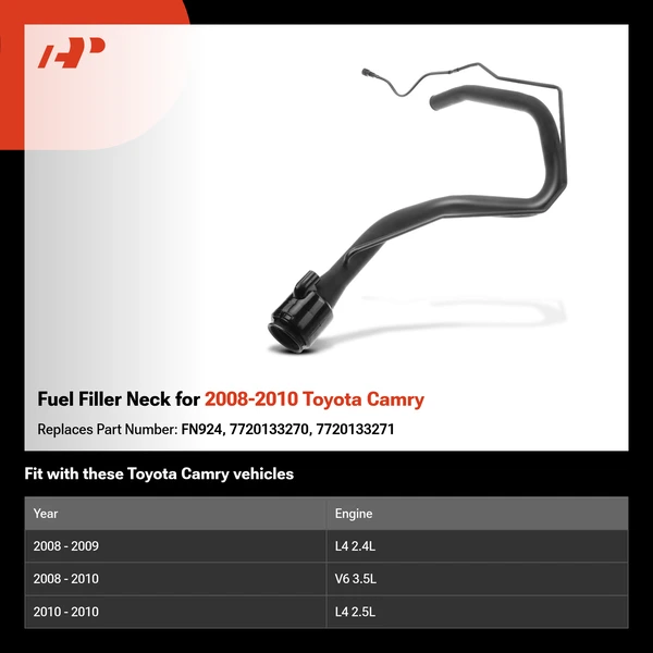 Fuel Filler Neck for 2008-2010 Toyota Camry