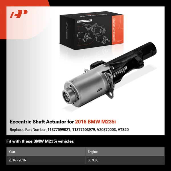 Eccentric Shaft Actuator for 2016 BMW M235i
