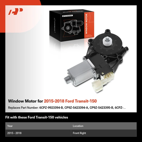 Window Motor for 2015-2018 Ford Transit-150