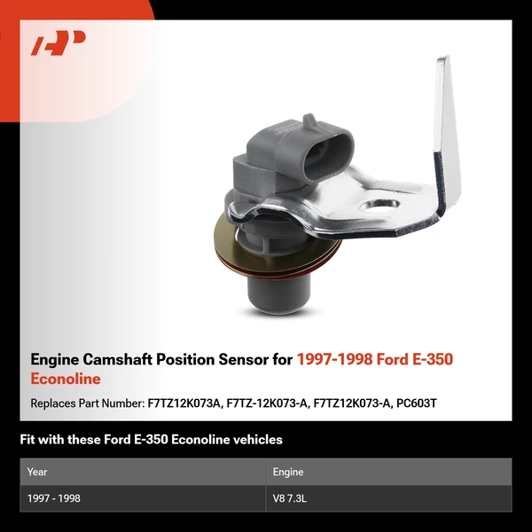Engine Camshaft Position Sensor for 1997-1998 Ford E-350 Econoline