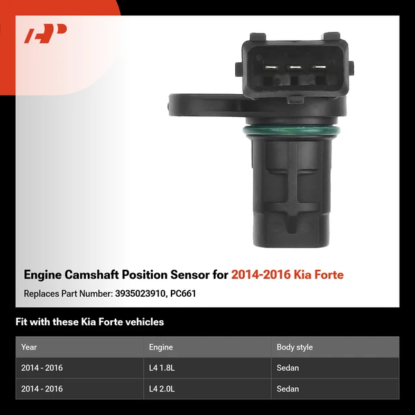 Engine Camshaft Position Sensor for 2014-2016 Kia Forte