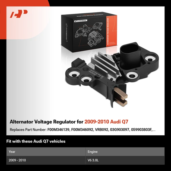 Alternator Voltage Regulator for 2009-2010 Audi Q7