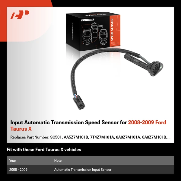 Input Automatic Transmission Speed Sensor for 2008-2009 Ford Taurus X