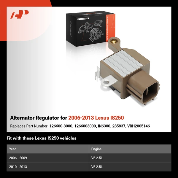 Alternator Regulator for 2006-2013 Lexus IS250