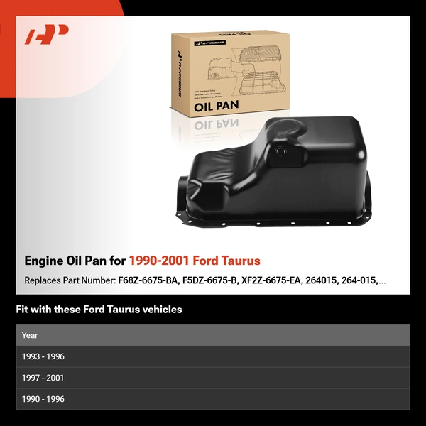 Engine Oil Pan for 1990-2001 Ford Taurus