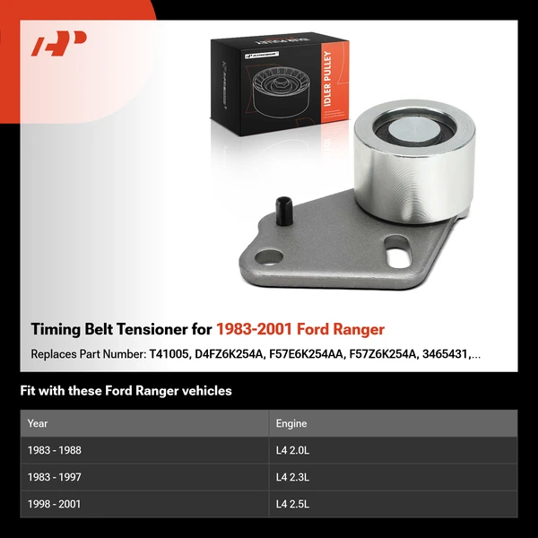 Timing Belt Tensioner for 1983-2001 Ford Ranger