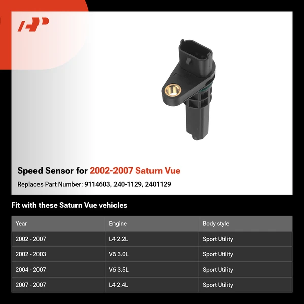 Speed Sensor for 2002-2007 Saturn Vue