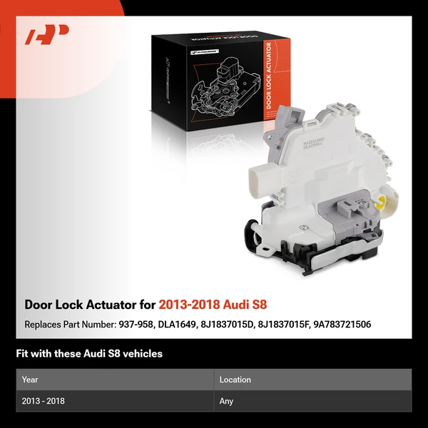 Door Lock Actuator for 2013-2018 Audi S8