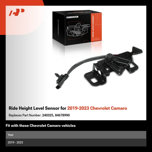 Ride Height Level Sensor for 2019-2023 Chevrolet Camaro