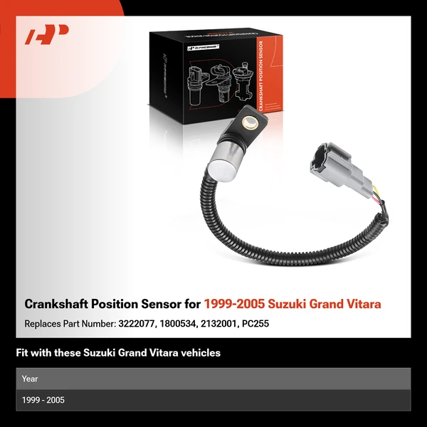Crankshaft Position Sensor for 1999-2005 Suzuki Grand Vitara