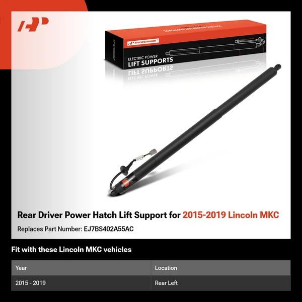 Rear Driver Power Hatch Lift Support for 2015-2019 Lincoln MKC