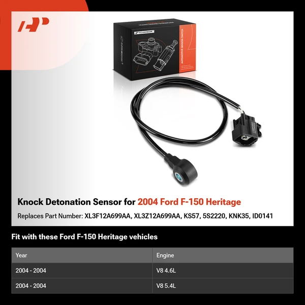 Knock Detonation Sensor for 2004 Ford F-150 Heritage
