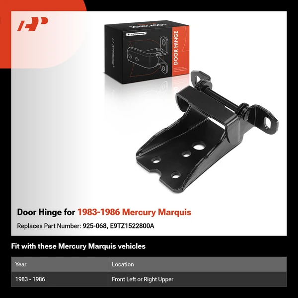 Door Hinge for 1983-1986 Mercury Marquis
