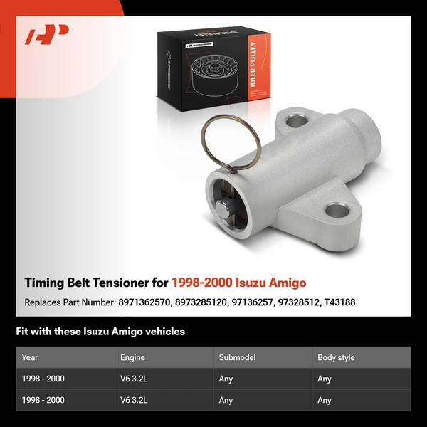 Timing Belt Tensioner for 1998-2000 Isuzu Amigo