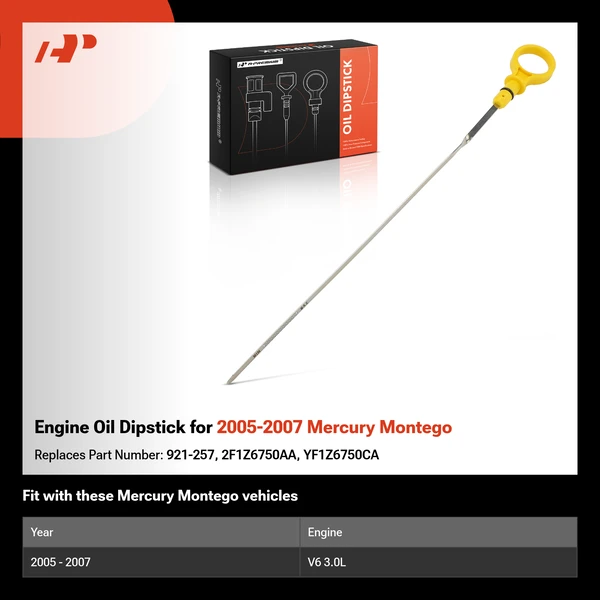 Engine Oil Dipstick for 2005-2007 Mercury Montego