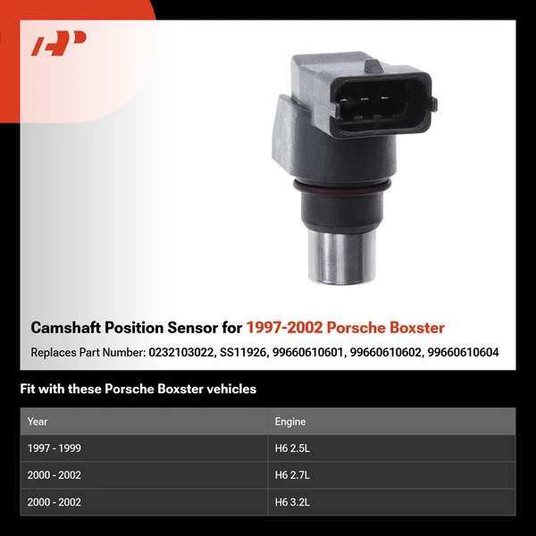 Camshaft Position Sensor for 1997-2002 Porsche Boxster