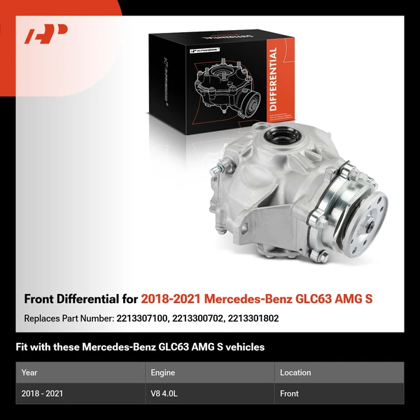 Front Differential for 2018-2021 Mercedes-Benz GLC63 AMG S