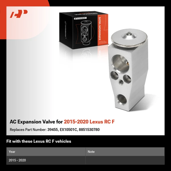 AC Expansion Valve for 2015-2020 Lexus RC F