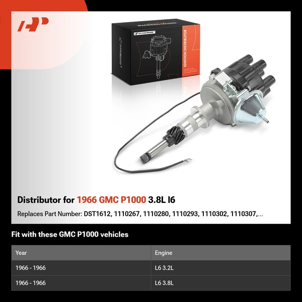Distributor for 1966 GMC P1000 3.8L l6