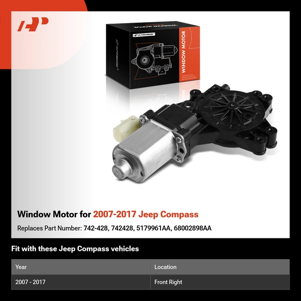 Window Motor for 2007-2017 Jeep Compass