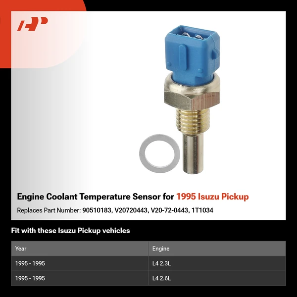 Engine Coolant Temperature Sensor for 1995 Isuzu Pickup