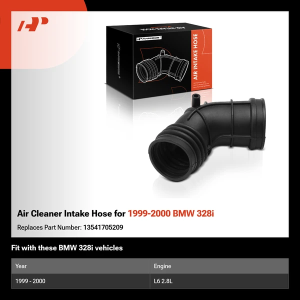 Air Cleaner Intake Hose for 1999-2000 BMW 328i