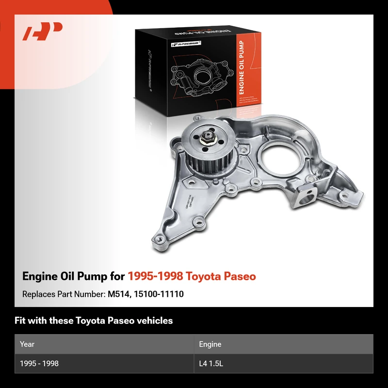 Engine Oil Pump for 1995-1998 Toyota Paseo