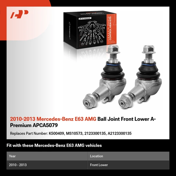 2010-2013 Mercedes-Benz E63 AMG Ball Joint Front Lower A-Premium APCA5079