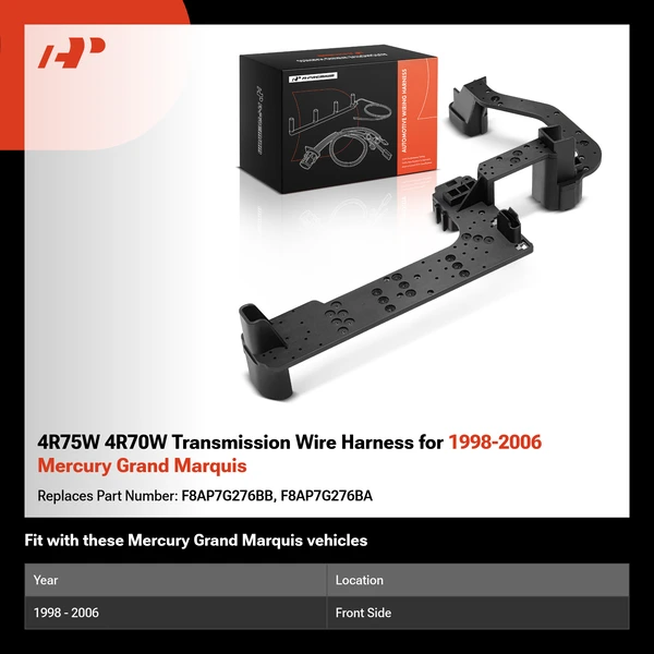 4R75W 4R70W Transmission Wire Harness for 1998-2006 Mercury Grand Marquis