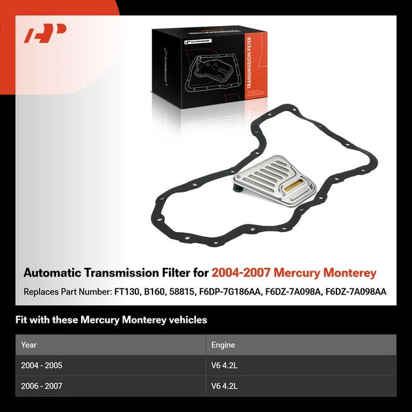 Automatic Transmission Filter for 2004-2007 Mercury Monterey