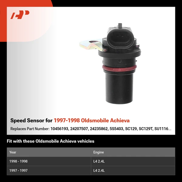 Speed Sensor for 1997-1998 Oldsmobile Achieva