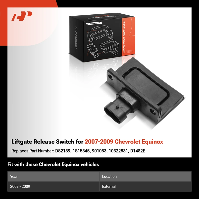 Liftgate Release Switch for 2007-2009 Chevrolet Equinox