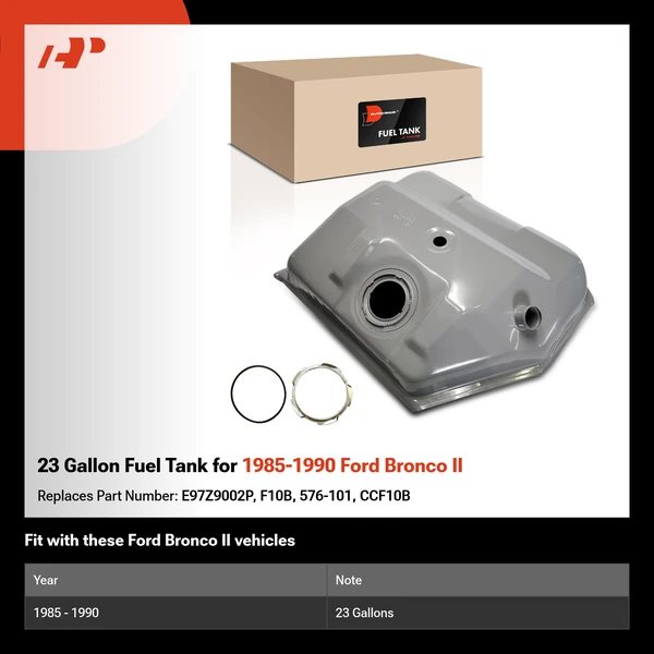 23 Gallon Fuel Tank for 1985-1990 Ford Bronco II