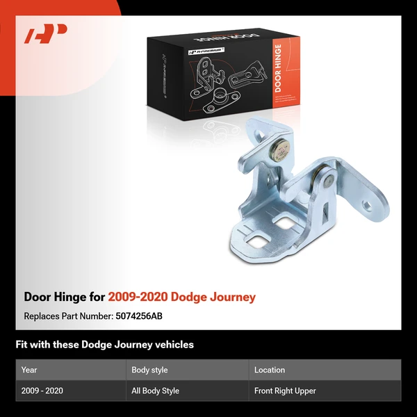 Door Hinge for 2009-2020 Dodge Journey