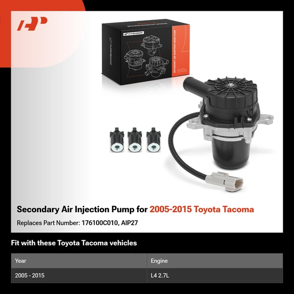 Secondary Air Injection Pump for 2005-2015 Toyota Tacoma