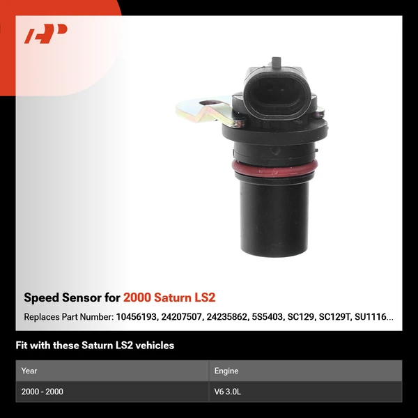 Speed Sensor for 2000 Saturn LS2