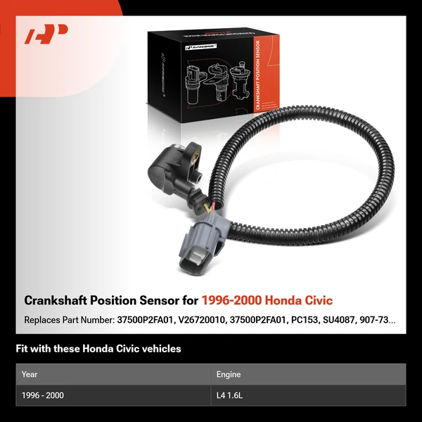 Crankshaft Position Sensor for 1996-2000 Honda Civic