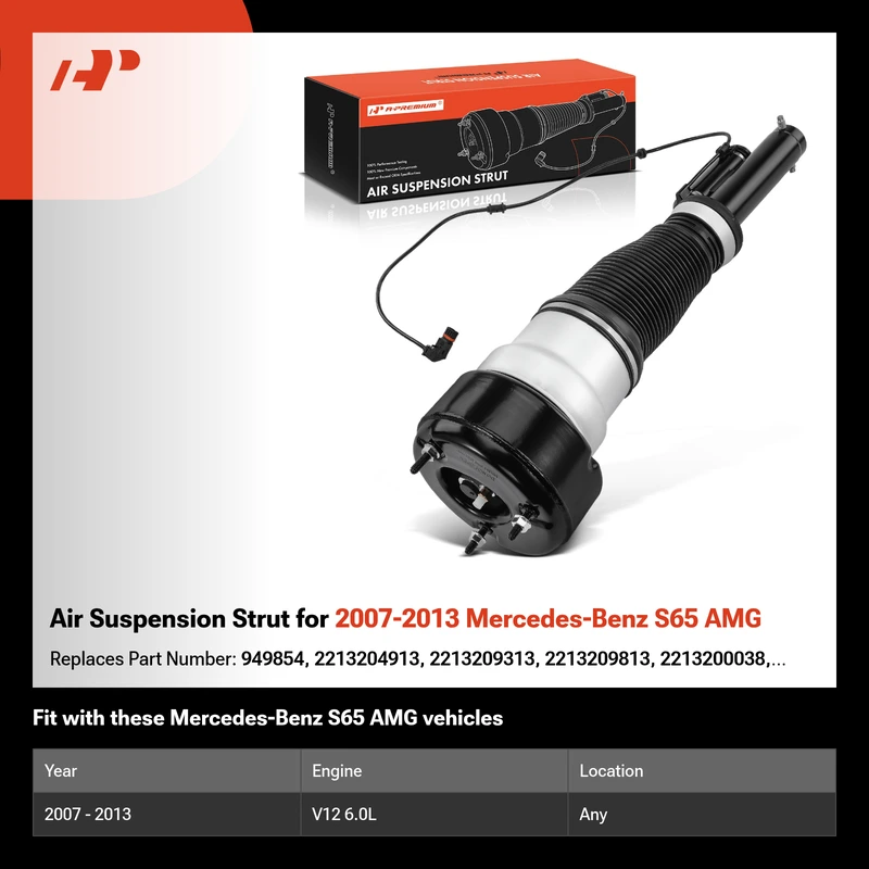 Air Suspension Strut for 2007-2013 Mercedes-Benz S65 AMG