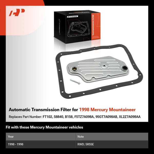 Automatic Transmission Filter for 1998 Mercury Mountaineer