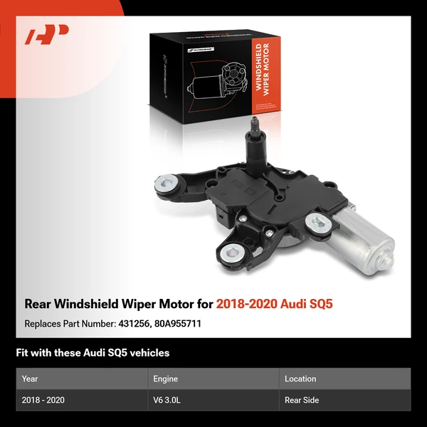 Rear Windshield Wiper Motor for 2018-2020 Audi SQ5
