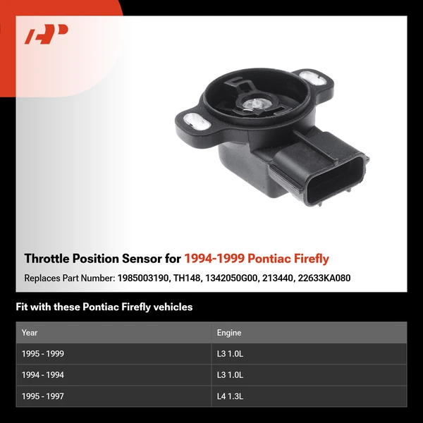 Throttle Position Sensor for 1994-1999 Pontiac Firefly