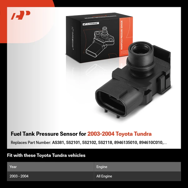 Fuel Tank Pressure Sensor for 2003-2004 Toyota Tundra
