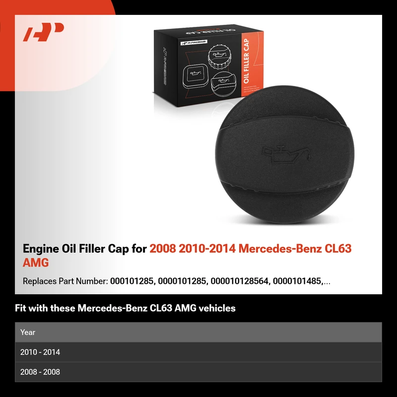 Engine Oil Filler Cap for 2008 2010-2014 Mercedes-Benz CL63 AMG