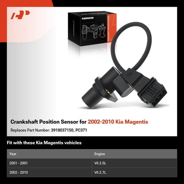 Crankshaft Position Sensor for 2002-2010 Kia Magentis