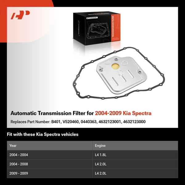 Automatic Transmission Filter for 2004-2009 Kia Spectra